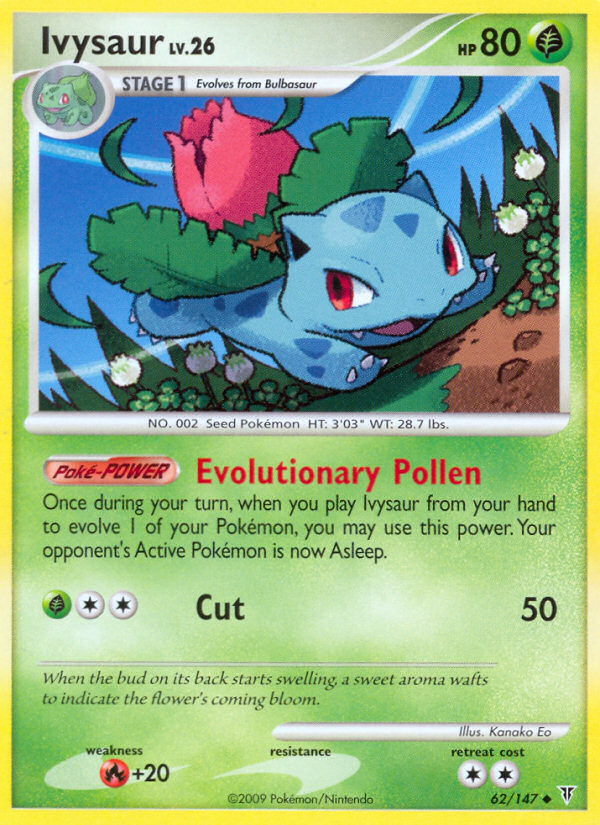 Ivysaur (62/147) [Platinum: Supreme Victors] | Dumpster Cat Games