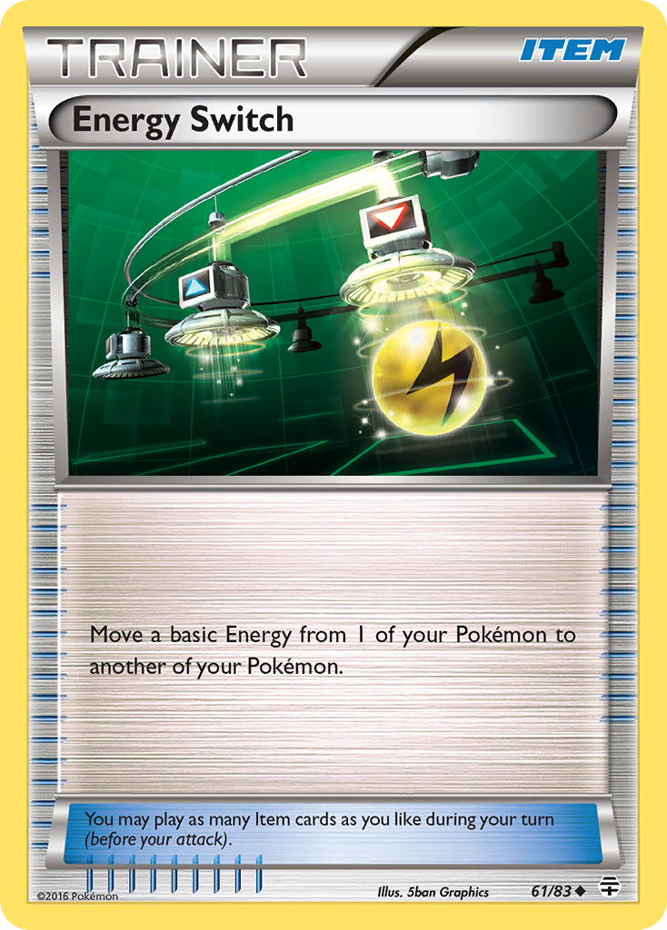 Energy Switch (61/83) [XY: Generations] | Dumpster Cat Games