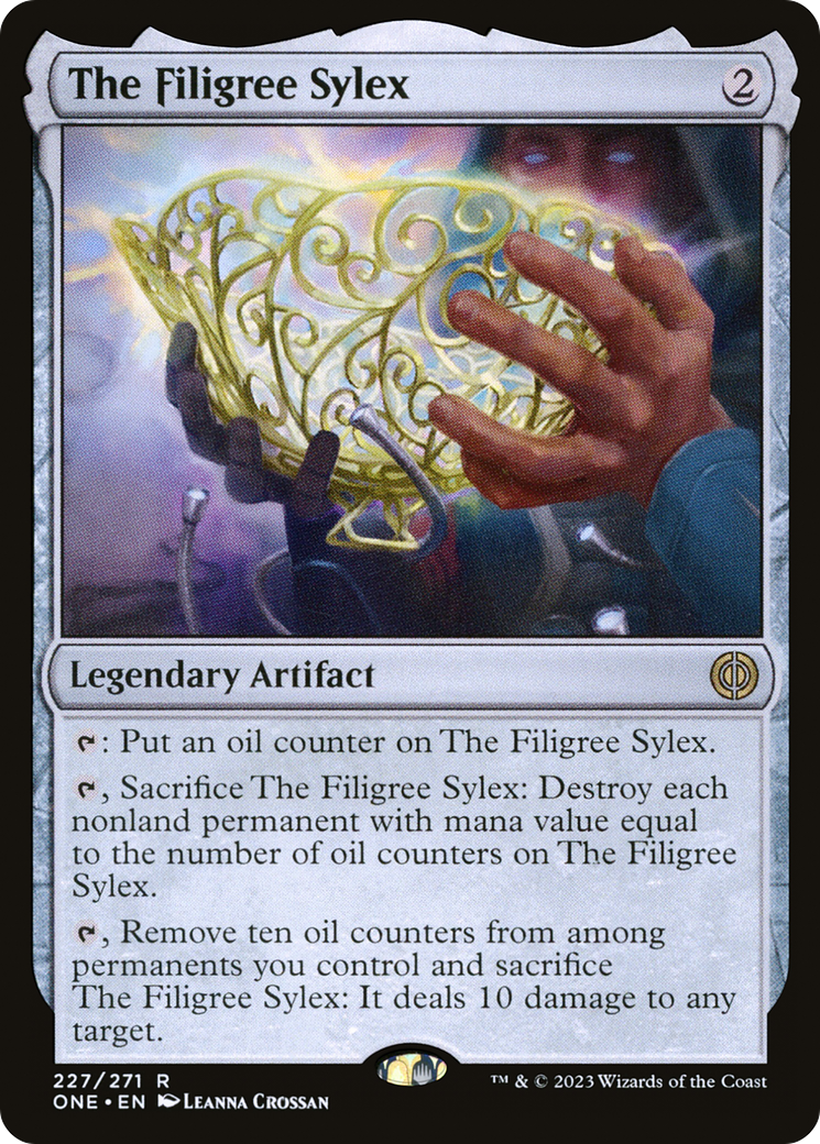 The Filigree Sylex [Phyrexia: All Will Be One] | Dumpster Cat Games