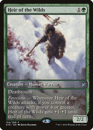 Heir of the Wilds [Khans of Tarkir Promos] | Dumpster Cat Games