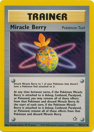 Miracle Berry (94/111) [Neo Genesis Unlimited] | Dumpster Cat Games