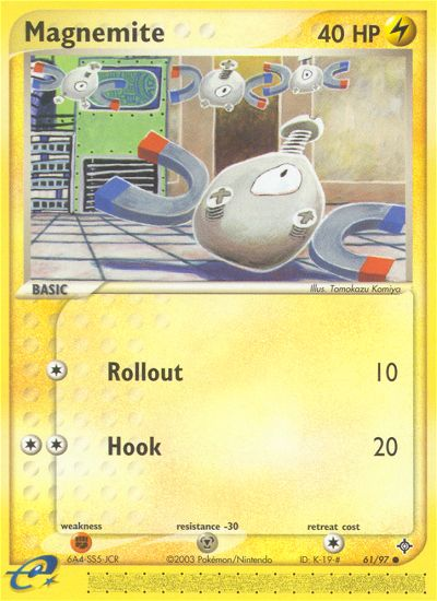 Magnemite (61/97) [EX: Dragon] | Dumpster Cat Games