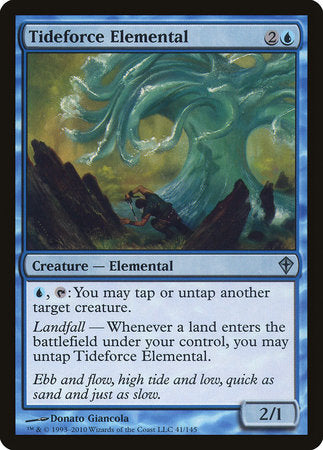 Tideforce Elemental [Worldwake] | Dumpster Cat Games