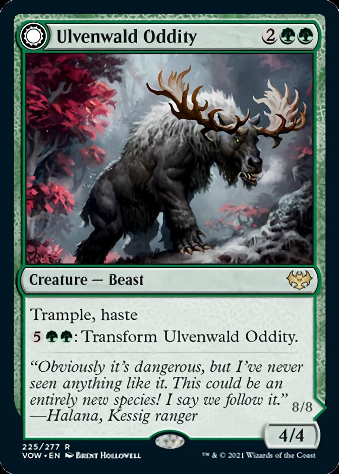 Ulvenwald Oddity // Ulvenwald Behemoth [Innistrad: Crimson Vow] | Dumpster Cat Games