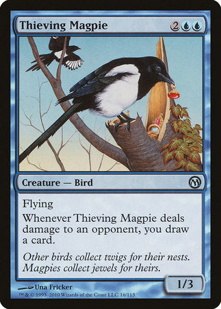 Thieving Magpie [Duels of the Planeswalkers] | Dumpster Cat Games