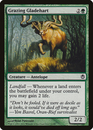 Grazing Gladehart [Duel Decks: Ajani vs. Nicol Bolas] | Dumpster Cat Games