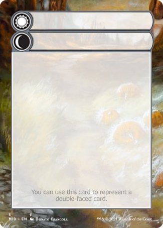 Helper Card (5/9) [Innistrad: Midnight Hunt Tokens] | Dumpster Cat Games