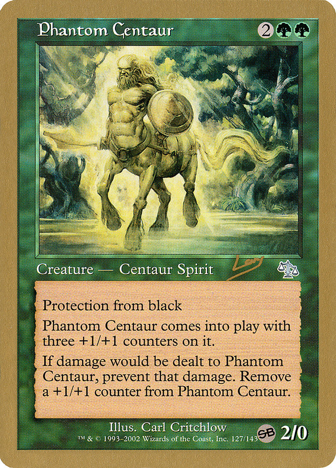 Phantom Centaur (Raphael Levy) (SB) [World Championship Decks 2002] | Dumpster Cat Games