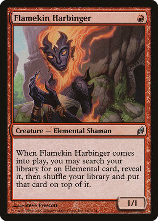 Flamekin Harbinger [Lorwyn] | Dumpster Cat Games