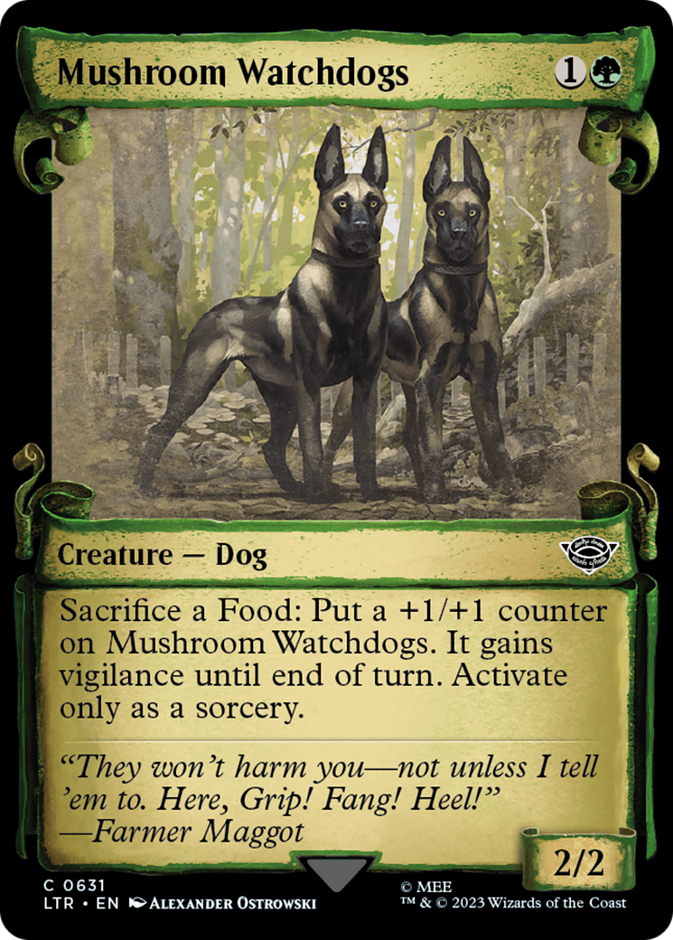 Mushroom Watchdogs [The Lord of the Rings: Tales of Middle-Earth Showcase Scrolls] | Dumpster Cat Games