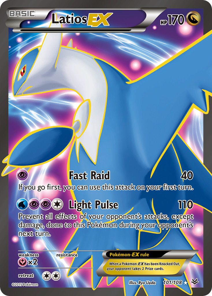 Latios EX (101/108) [XY: Roaring Skies] | Dumpster Cat Games