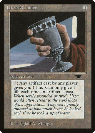 Urza's Chalice [Antiquities] | Dumpster Cat Games