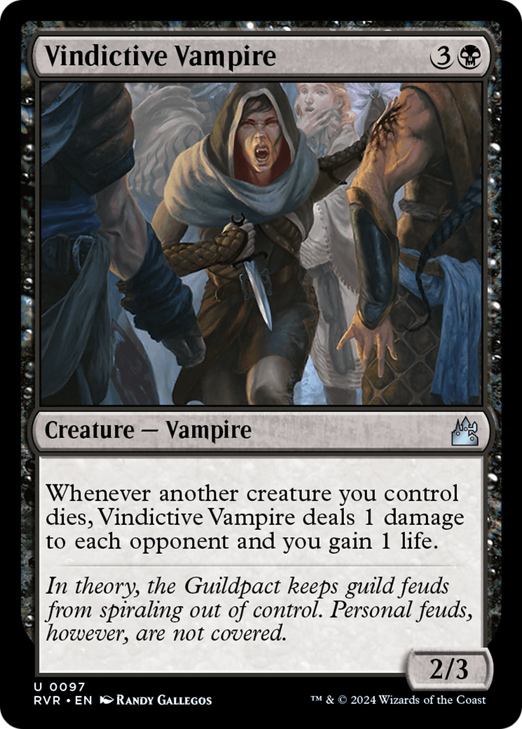 Vindictive Vampire [Ravnica Remastered] | Dumpster Cat Games