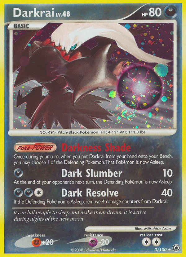 Darkrai (3/100) [Diamond & Pearl: Majestic Dawn] | Dumpster Cat Games