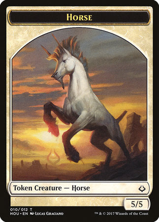 Horse Token [Hour of Devastation Tokens] | Dumpster Cat Games