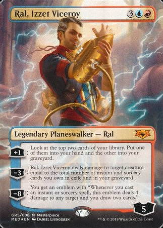 Ral, Izzet Viceroy [Mythic Edition] | Dumpster Cat Games