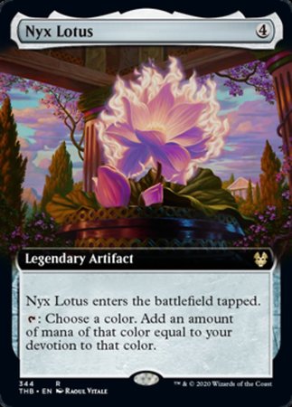 Nyx Lotus (Extended Art) [Theros Beyond Death] | Dumpster Cat Games