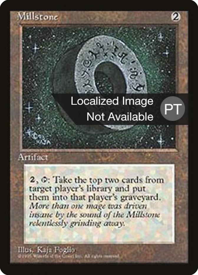 Millstone [Fourth Edition (Foreign Black Border)] | Dumpster Cat Games