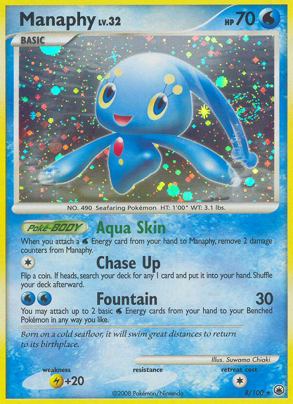 Manaphy (8/100) [Diamond & Pearl: Majestic Dawn] | Dumpster Cat Games