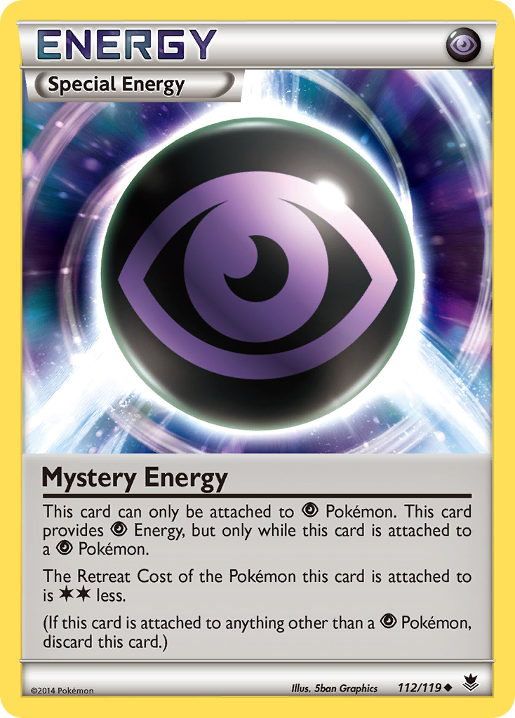 Mystery Energy (112/119) [XY: Phantom Forces] | Dumpster Cat Games