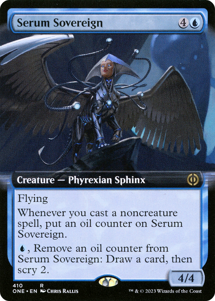 Serum Sovereign (Extended Art) [Phyrexia: All Will Be One] | Dumpster Cat Games