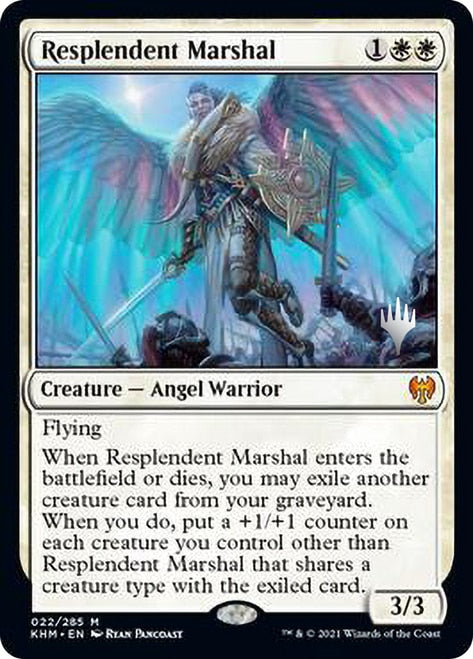 Resplendent Marshal [Kaldheim Promo Pack] | Dumpster Cat Games