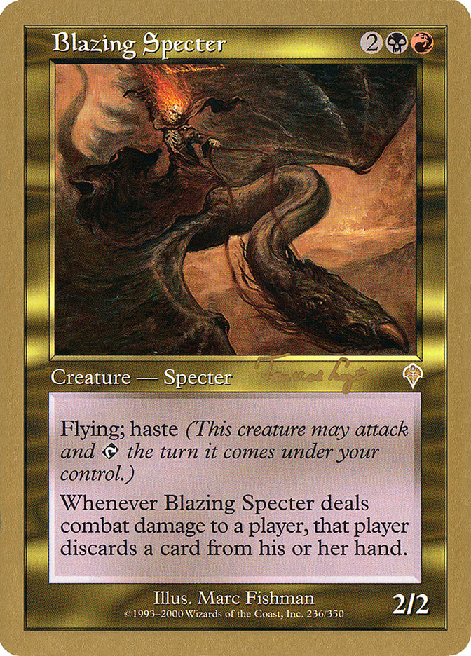 Blazing Specter (Tom van de Logt) [World Championship Decks 2001] | Dumpster Cat Games