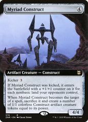 Myriad Construct (Extended Art) [Zendikar Rising] | Dumpster Cat Games