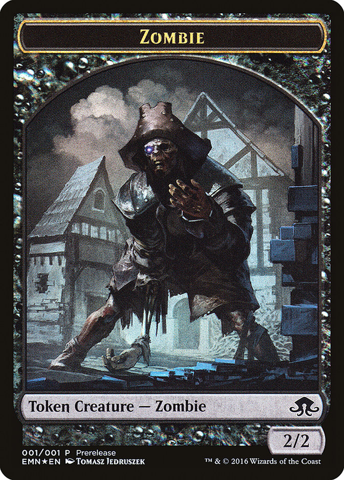 Zombie // Zombie  [Eldritch Moon Prerelease Promos] | Dumpster Cat Games