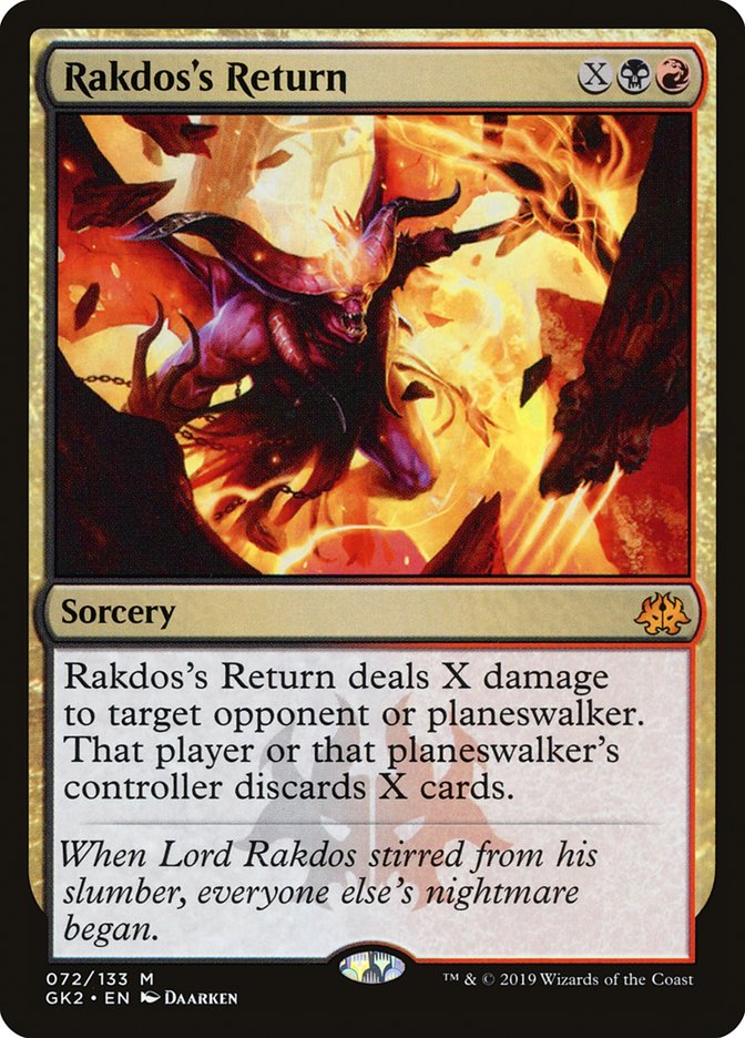 Rakdos's Return [Ravnica Allegiance Guild Kit] | Dumpster Cat Games