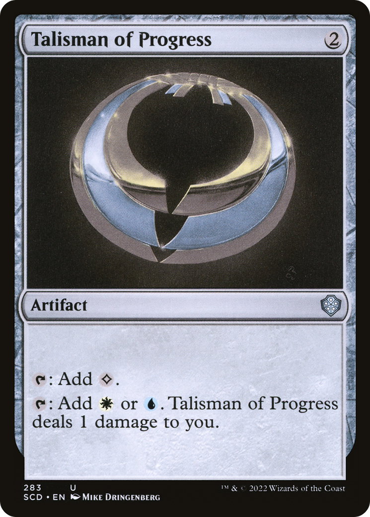 Talisman of Progress [Starter Commander Decks] | Dumpster Cat Games