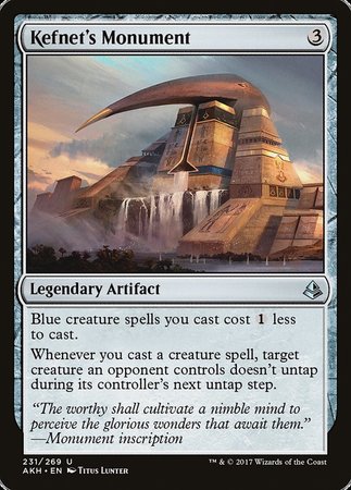 Kefnet's Monument [Amonkhet] | Dumpster Cat Games