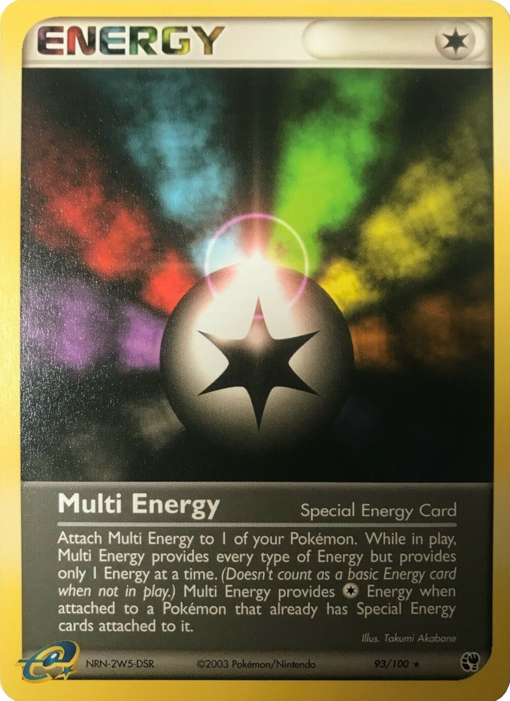 Multi Energy (93/100) (League Promo) [EX: Sandstorm] | Dumpster Cat Games