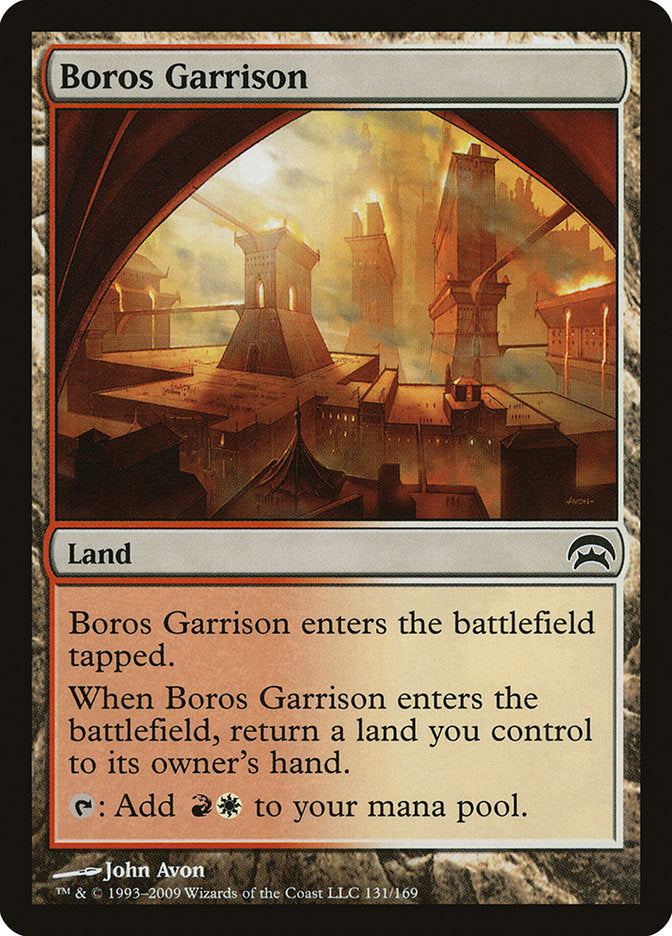 Boros Garrison [Planechase] | Dumpster Cat Games