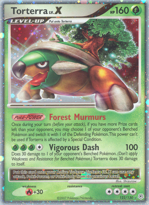 Torterra LV.X (122/130) [Diamond & Pearl: Base Set] | Dumpster Cat Games