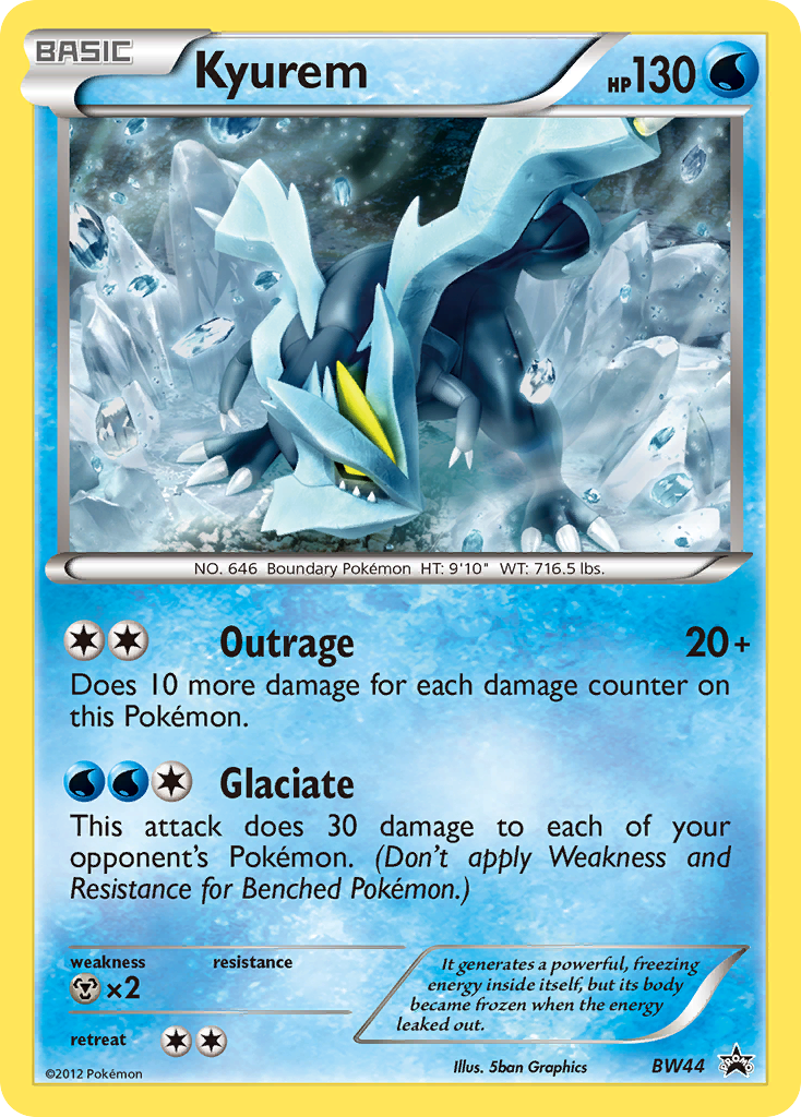 Kyurem (BW44) [Black & White: Black Star Promos] | Dumpster Cat Games