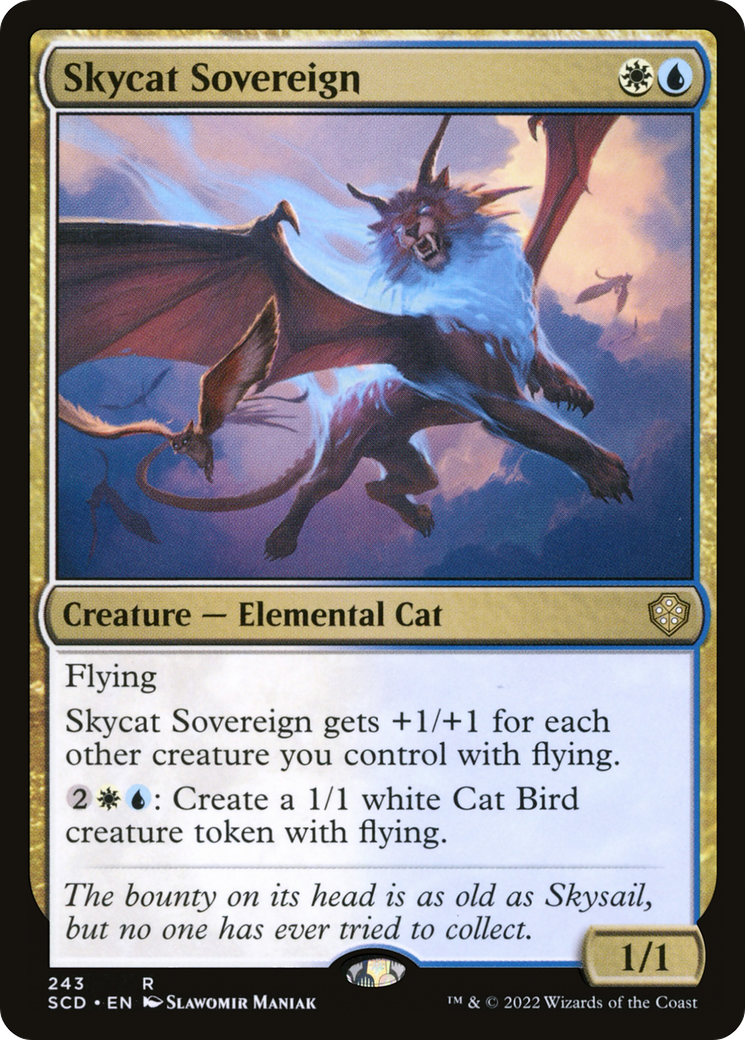 Skycat Sovereign [Starter Commander Decks] | Dumpster Cat Games