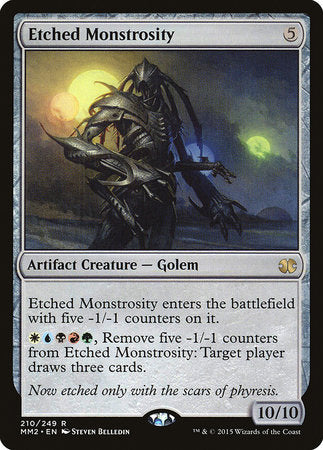 Etched Monstrosity [Modern Masters 2015] | Dumpster Cat Games