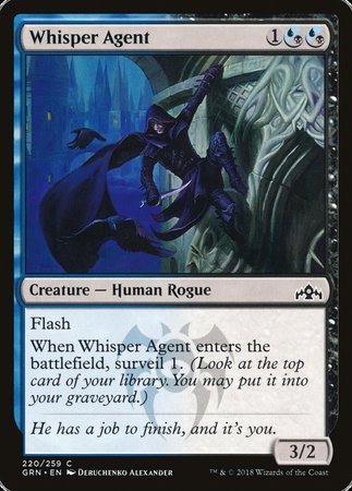 Whisper Agent [Guilds of Ravnica] | Dumpster Cat Games