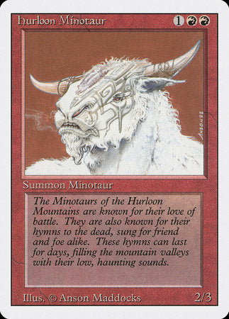 Hurloon Minotaur [Revised Edition] | Dumpster Cat Games