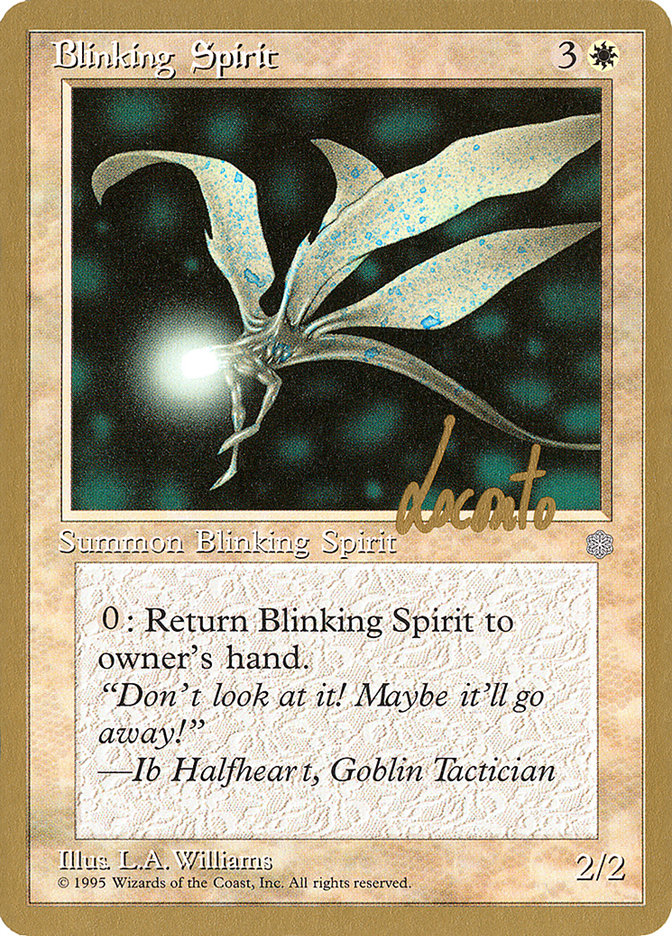 Blinking Spirit (Michael Loconto) [Pro Tour Collector Set] | Dumpster Cat Games