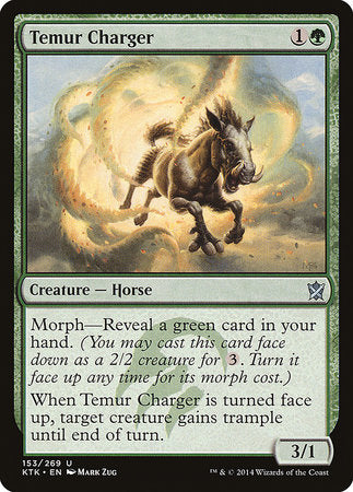 Temur Charger [Khans of Tarkir] | Dumpster Cat Games