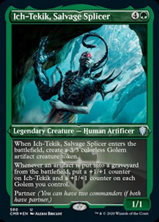 Ich-Tekik, Salvage Splicer [Commander Legends] | Dumpster Cat Games