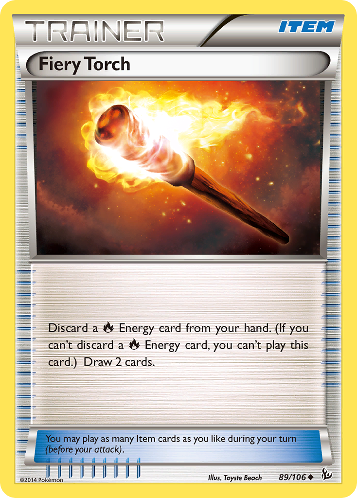 Fiery Torch (89/106) [XY: Flashfire] | Dumpster Cat Games