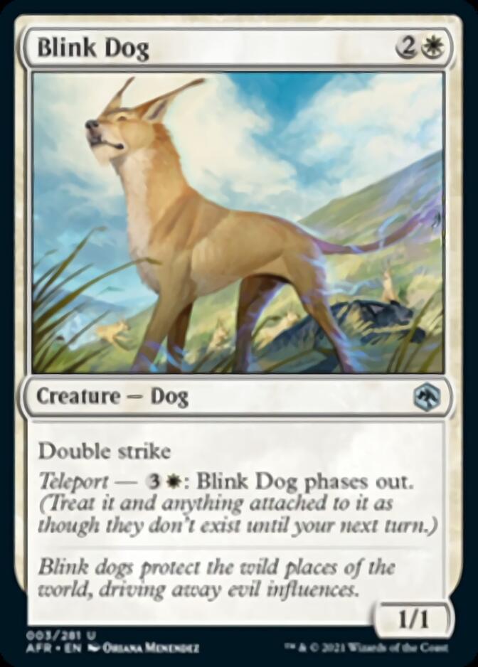 Blink Dog [Dungeons & Dragons: Adventures in the Forgotten Realms] | Dumpster Cat Games