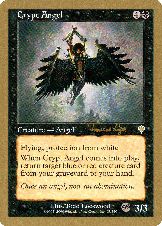 Crypt Angel (Tom van de Logt) (SB) [World Championship Decks 2001] | Dumpster Cat Games