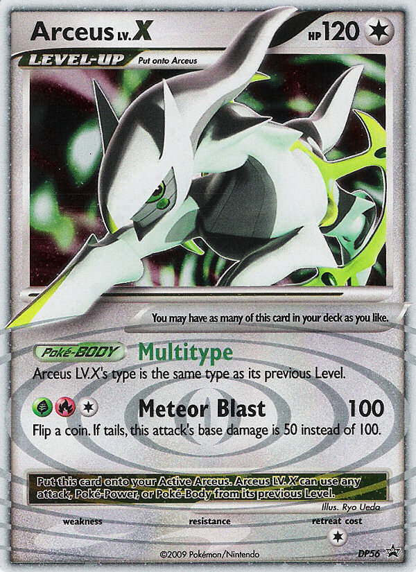 Arceus LV.X (DP56) [Diamond & Pearl: Black Star Promos] | Dumpster Cat Games