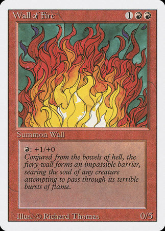 Wall of Fire [Revised Edition] | Dumpster Cat Games