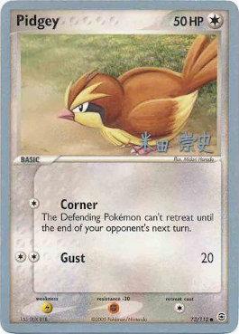 Pidgey (73/112) (Dark Tyranitar Deck - Takashi Yoneda) [World Championships 2005] | Dumpster Cat Games