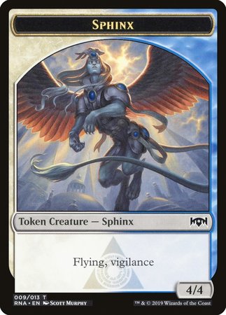 Sphinx Token [Ravnica Allegiance Tokens] | Dumpster Cat Games